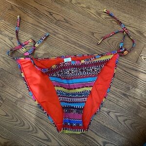 BNWT Profile by Gottex women's geometric patterned‎ bikini bottoms in size 16